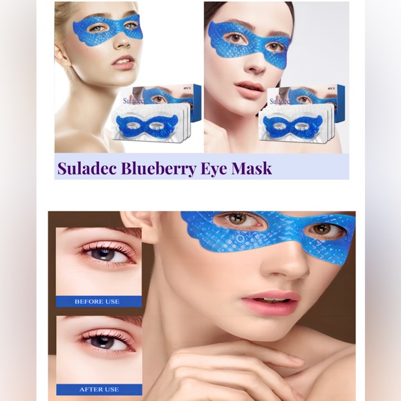 Blueberry Collagen Spa Under Eye Mask for Puffy Eyes & Dark Circles - Picture 7 of 12